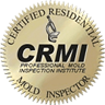 Union County crawl space ceiling black mold remediation and testing being performed inside 08077 home